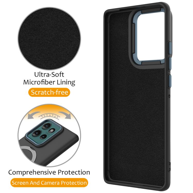 For Motorola Edge 50 Gen1.5 Pivot Ring Holder TPU Hybrid PC Phone Case