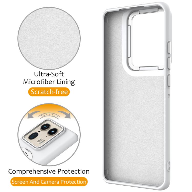 For Motorola Edge 50 Ultra / Moto X50 Ultra Gen1.5 Pivot Ring Holder TPU Hybrid PC Phone Case
