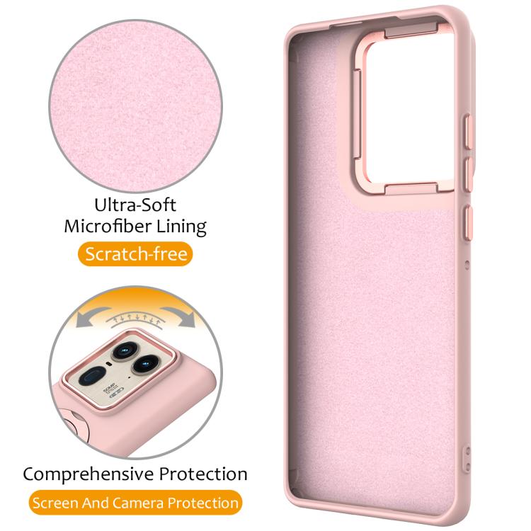 For Motorola Edge 50 Ultra / Moto X50 Ultra Gen1.5 Pivot Ring Holder TPU Hybrid PC Phone Case