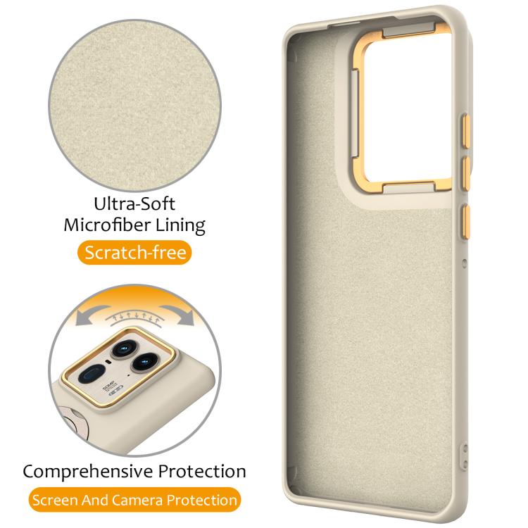 For Motorola Edge 50 Ultra / Moto X50 Ultra Gen1.5 Pivot Ring Holder TPU Hybrid PC Phone Case