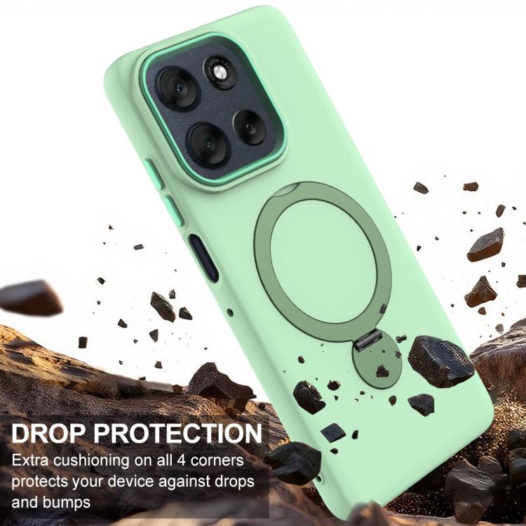 For Motorola Edge 60 / 60s / 60 Fusion Gen1.5 Pivot Ring Holder TPU Hybrid PC Phone Case