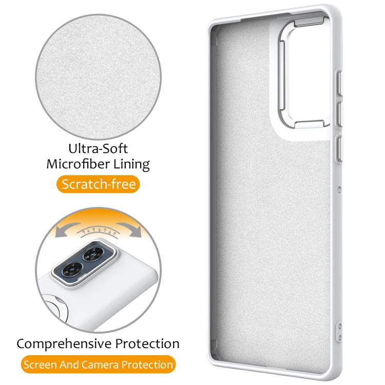 For Motorola Moto G85 / S50 Neo Gen1.5 Pivot Ring Holder TPU Hybrid PC Phone Case