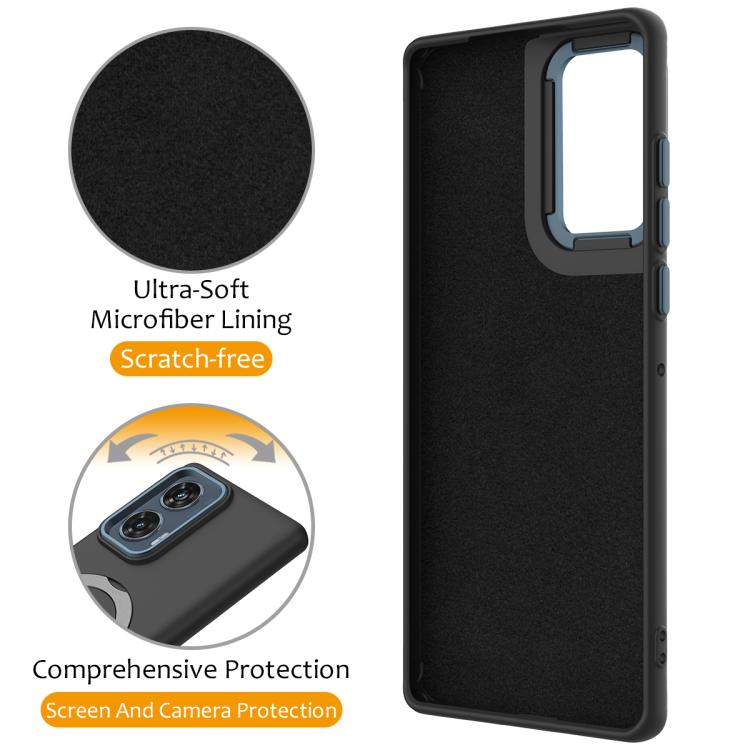 For Motorola Moto G85 / S50 Neo Gen1.5 Pivot Ring Holder TPU Hybrid PC Phone Case