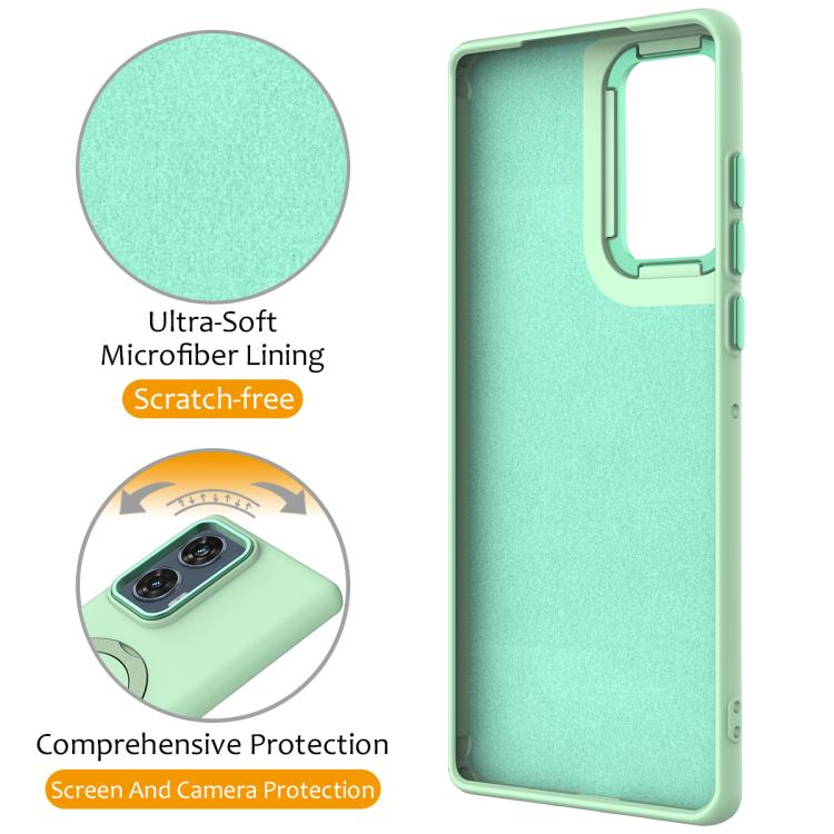 For Motorola Moto G85 / S50 Neo Gen1.5 Pivot Ring Holder TPU Hybrid PC Phone Case