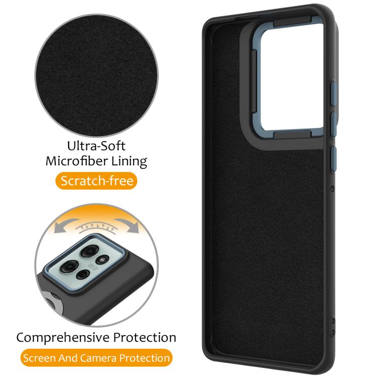 For Motorola Moto G75 5G Gen1.5 Pivot Ring Holder TPU Hybrid PC Phone Case