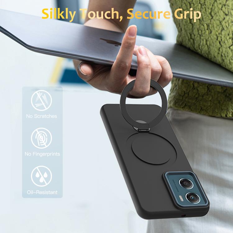For Motorola Moto G06 / G06 Power 4G Gen1.5 Pivot Ring Holder TPU Hybrid PC Phone Case