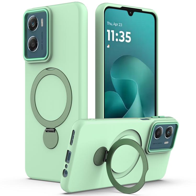 For Motorola Moto G06 / G06 Power 4G Gen1.5 Pivot Ring Holder TPU Hybrid PC Phone Case