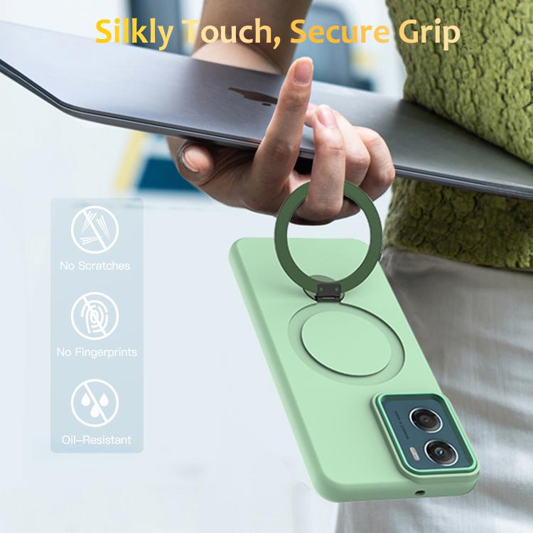 For Motorola Moto G06 / G06 Power 4G Gen1.5 Pivot Ring Holder TPU Hybrid PC Phone Case