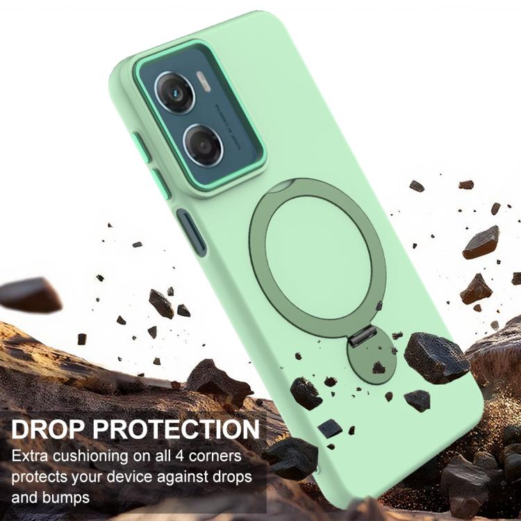For Motorola Moto G06 / G06 Power 4G Gen1.5 Pivot Ring Holder TPU Hybrid PC Phone Case