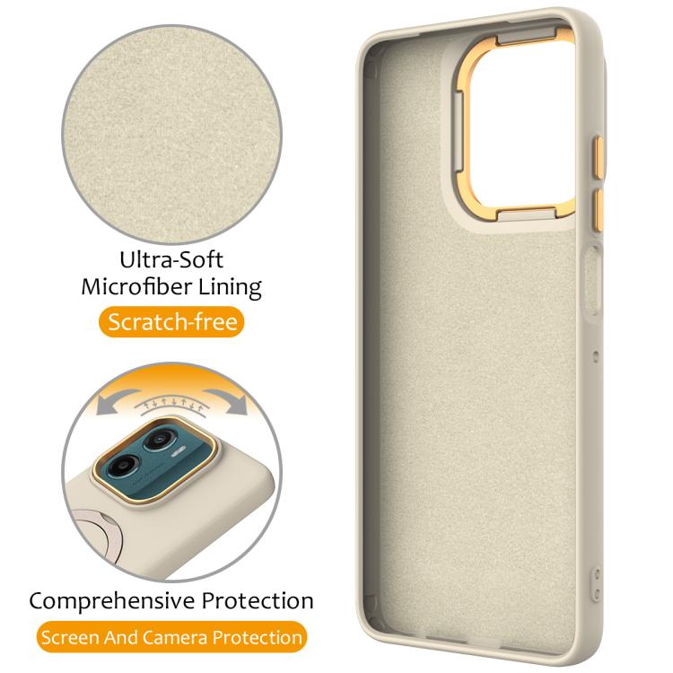 For Motorola Moto G05 / E15 4G Gen1.5 Pivot Ring Holder TPU Hybrid PC Phone Case