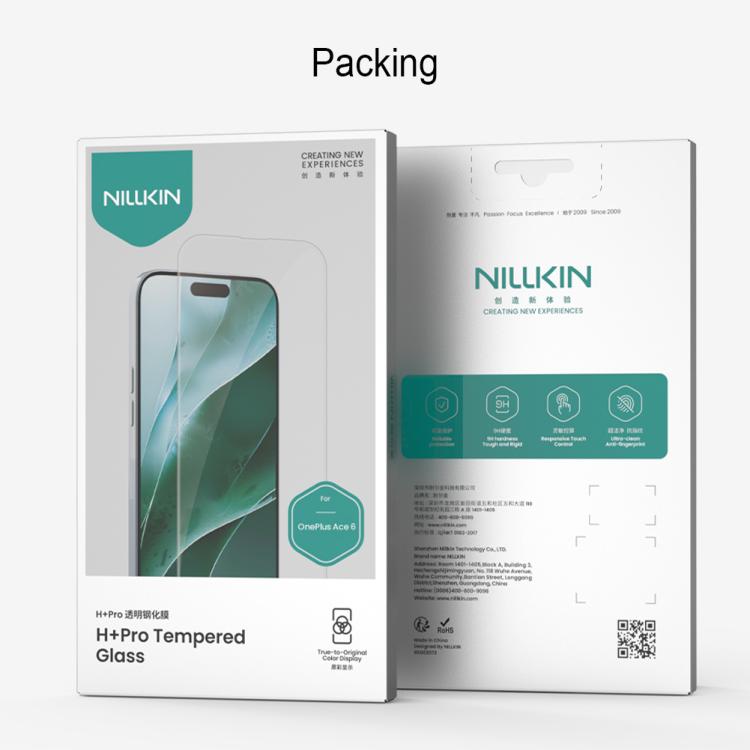 For OnePlus Ace 6 NILLKIN H+Pro 0.2mm 9H Explosion-proof Tempered Glass Film