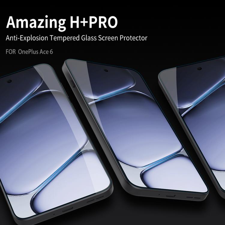 For OnePlus Ace 6 NILLKIN H+Pro 0.2mm 9H Explosion-proof Tempered Glass Film