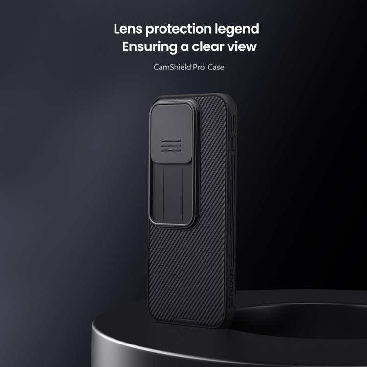 For OnePlus 15 NILLKIN CamShield Pro PC Phone Case - Black