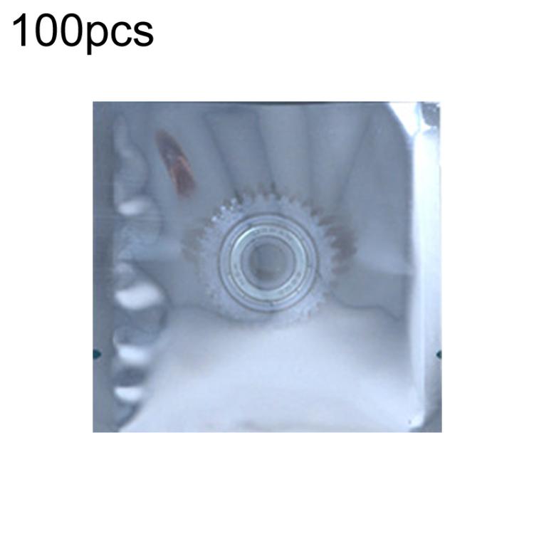 100pcs / Pack 8.5x8cm 15-wire Anti-static Shielding Open-Top Bag Hard Disk Insulation Bag - Grey