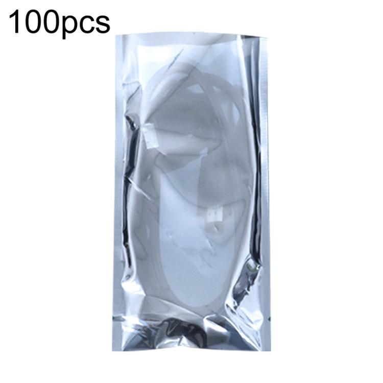 100pcs / Pack 9x18cm 15-wire Anti-static Shielding Open-Top Bag Hard Disk Insulation Bag - Grey