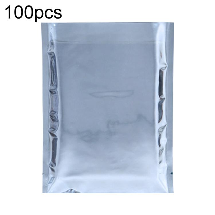 100pcs / Pack 14x18cm 15-wire Anti-static Shielding Open-Top Bag Hard Disk Insulation Bag - Grey