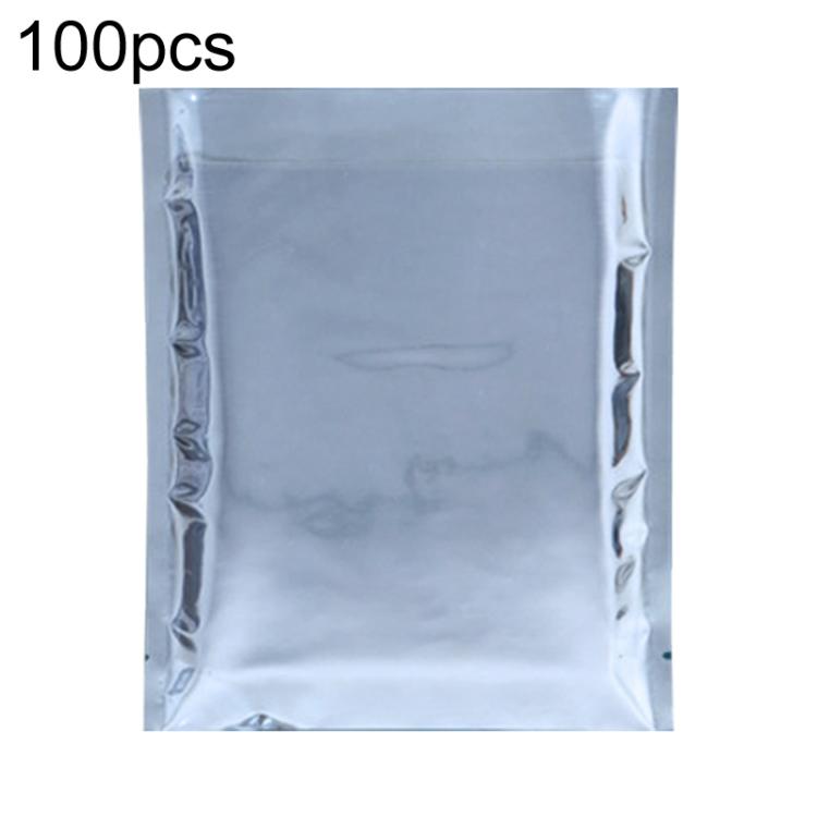 100pcs / Pack 15x18cm 15-wire Anti-static Shielding Open-Top Bag Hard Disk Insulation Bag - Grey