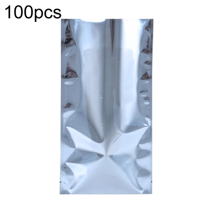 100pcs / Pack 16x30cm 15-wire Anti-static Shielding Open-Top Bag Hard Disk Insulation Bag - Grey