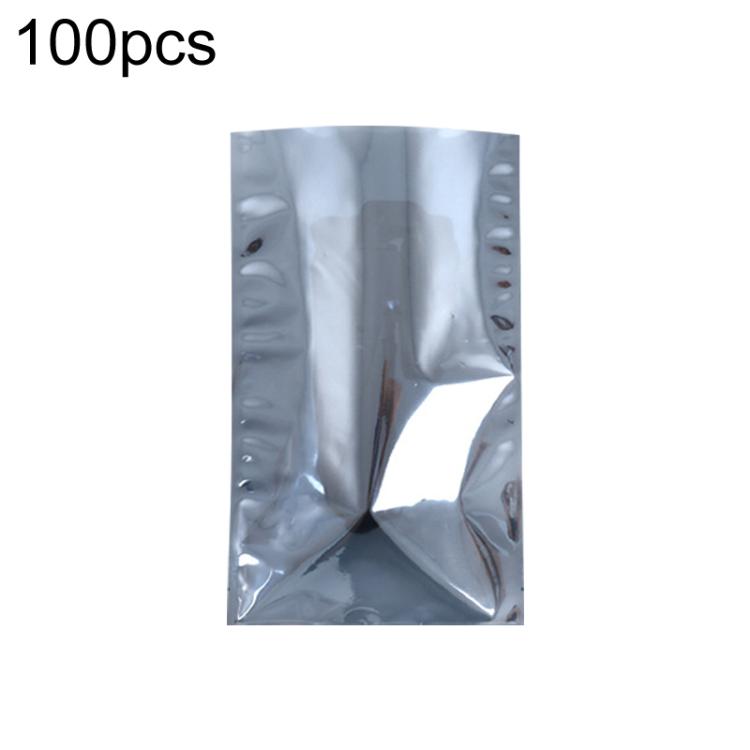 100pcs / Pack 17x28cm 15-wire Anti-static Shielding Open-Top Bag Hard Disk Insulation Bag - Grey