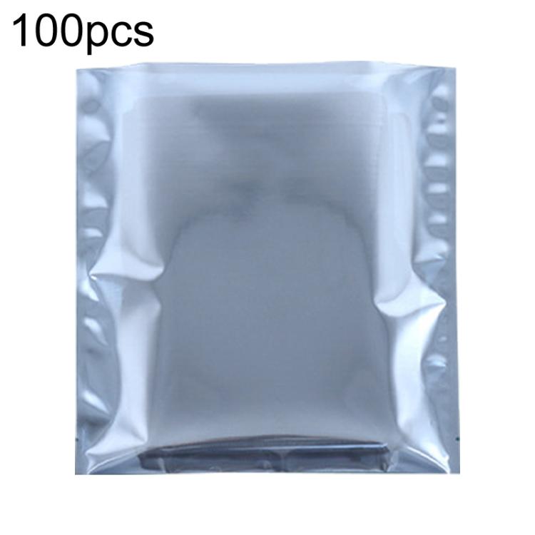 100pcs / Pack 22x25cm 15-wire Anti-static Shielding Open-Top Bag Hard Disk Insulation Bag - Grey