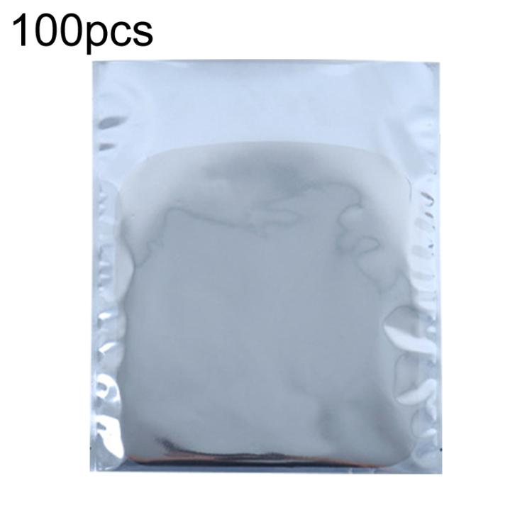 100pcs / Pack 25x30cm 15-wire Anti-static Shielding Open-Top Bag Hard Disk Insulation Bag - Grey