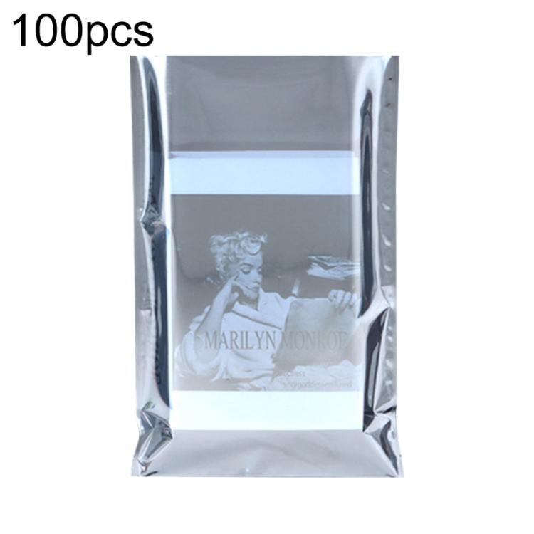 100pcs / Pack 25x40cm 15-wire Anti-static Shielding Open-Top Bag Hard Disk Insulation Bag - Grey