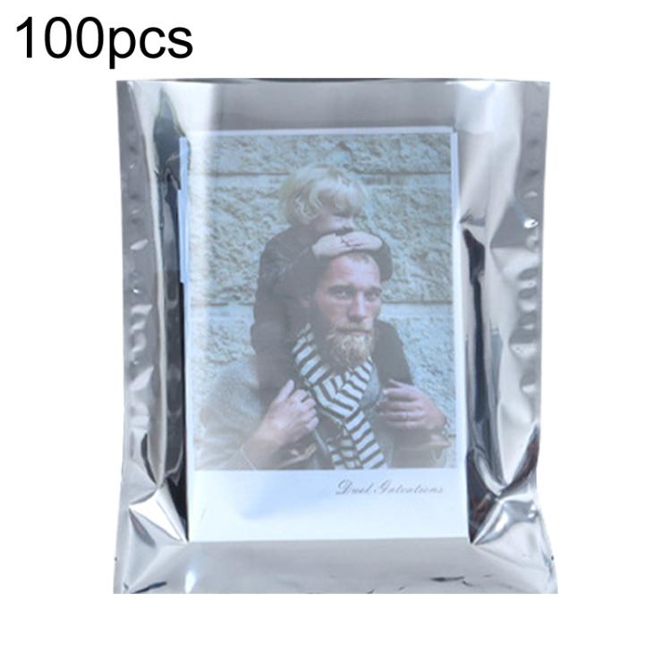 100pcs / Pack 28x33cm 15-wire Anti-static Shielding Open-Top Bag Hard Disk Insulation Bag - Grey