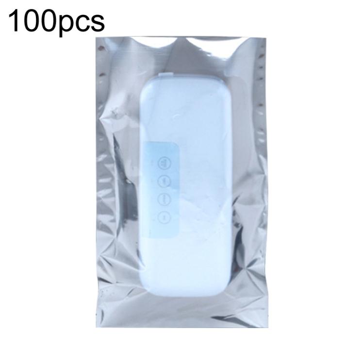 100pcs / Pack 30x50cm 15-wire Anti-static Shielding Open-Top Bag Hard Disk Insulation Bag - Grey
