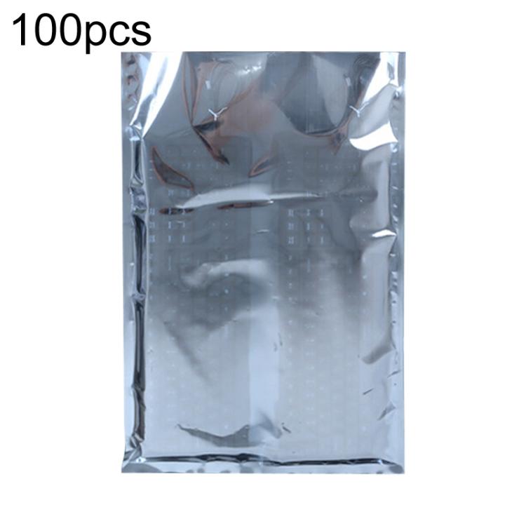 100pcs / Pack 40x60cm 15-wire Anti-static Shielding Open-Top Bag Hard Disk Insulation Bag - Grey