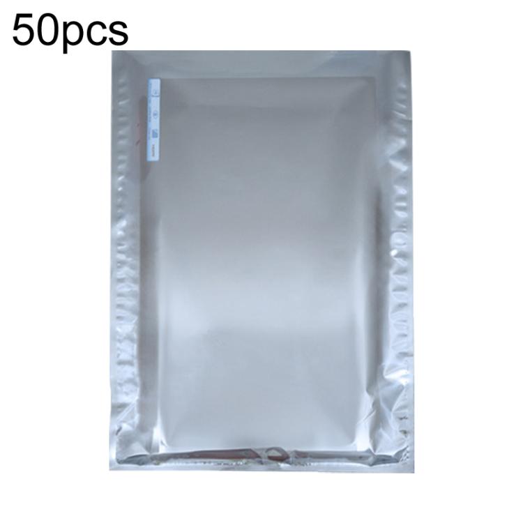 100pcs / Pack 50x70cm 15-wire Anti-static Shielding Open-Top Bag Hard Disk Insulation Bag - Grey