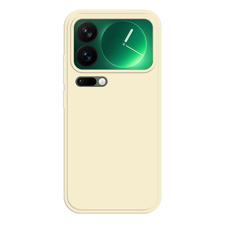 For Xiaomi 17 Pro Imitation Liquid Silicone Phone Case