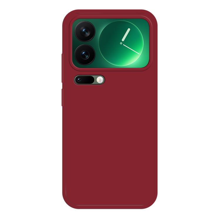 For Xiaomi 17 Pro Imitation Liquid Silicone Phone Case