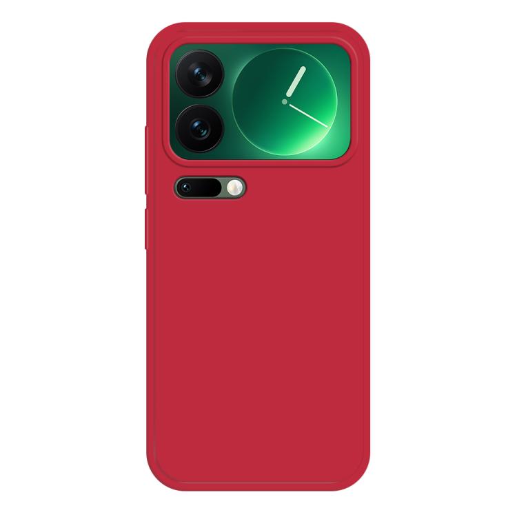 For Xiaomi 17 Pro Imitation Liquid Silicone Phone Case
