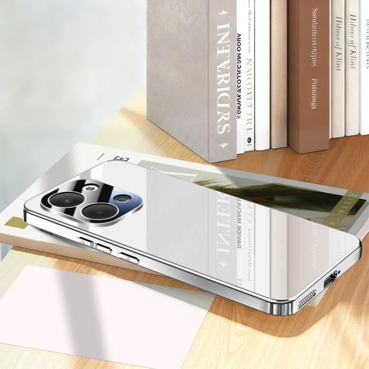 For OPPO Reno9 Electroplating Ice Crystal Airbag Full Coverage Shockproof Phone Case