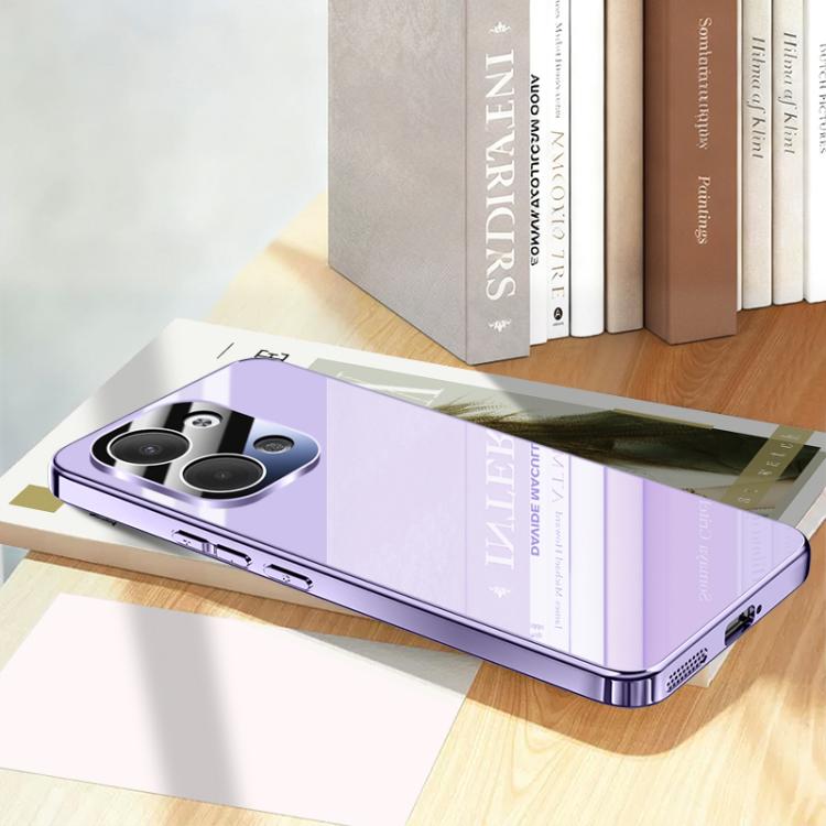 For OPPO Reno9 Electroplating Ice Crystal Airbag Full Coverage Shockproof Phone Case