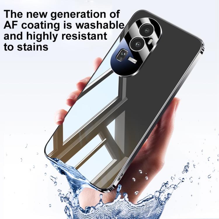 For OPPO Reno10 Global  Electroplating Ice Crystal Airbag Full Coverage Shockproof Phone Case