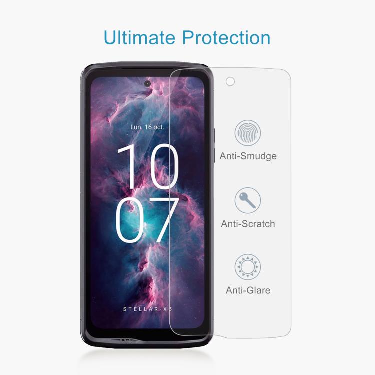 For Crosscall Stellar-X5S 10pcs 0.3mm High Aluminum Tempered Glass Film