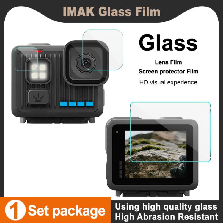 For GoPro LIT HERO imak Tempered Glass Film with Camera Lens Film
