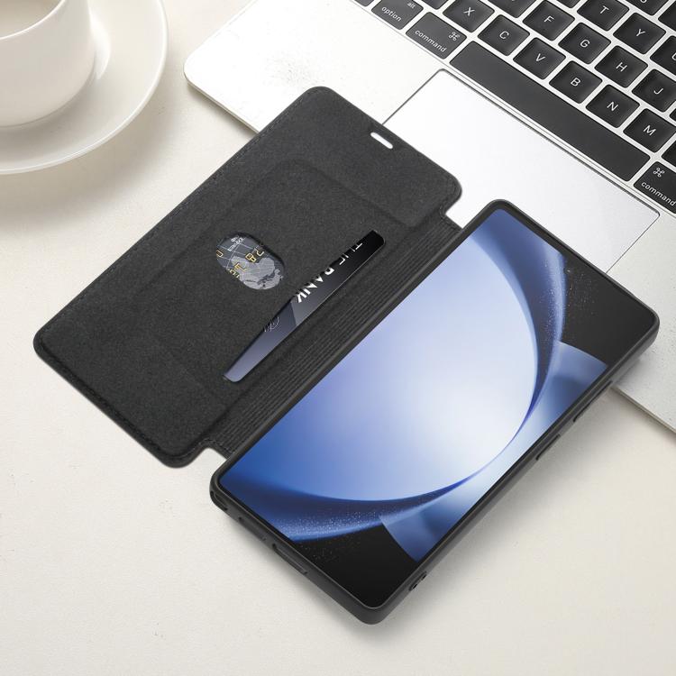 For Samsung Galaxy S25 Ultra 5G Imitate Liquid Skin Feel Leather Phone Case with Card Slots