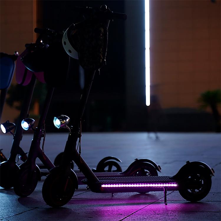 Skateboard RGB Ambient Light Strip with Battery Box, Specification:0.5m