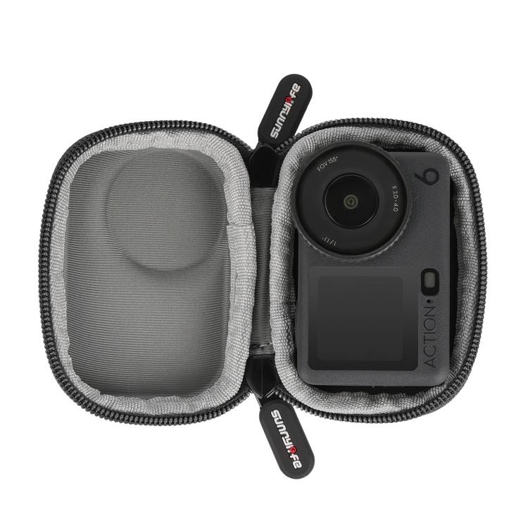 For DJI Osmo Action 6 / 5 Pro / 4 / 3 Sunnylife Portable Carrying Storage Box Mini Body Bag