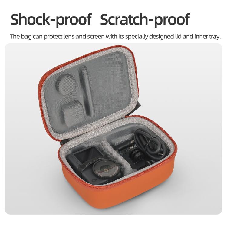 For DJI Osmo Action 6 / 5 Pro / 4 / 3 Sunnylife Portable Carrying Storage Box Standard Combo Bag