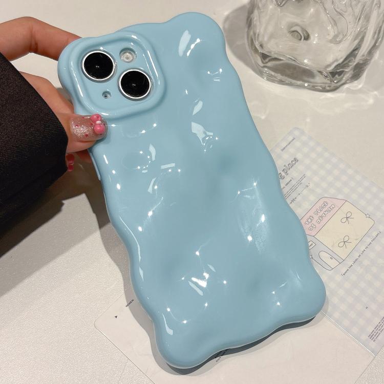 For iPhone 15 Plus Cloud-Style TPU Shockroof Phone Case