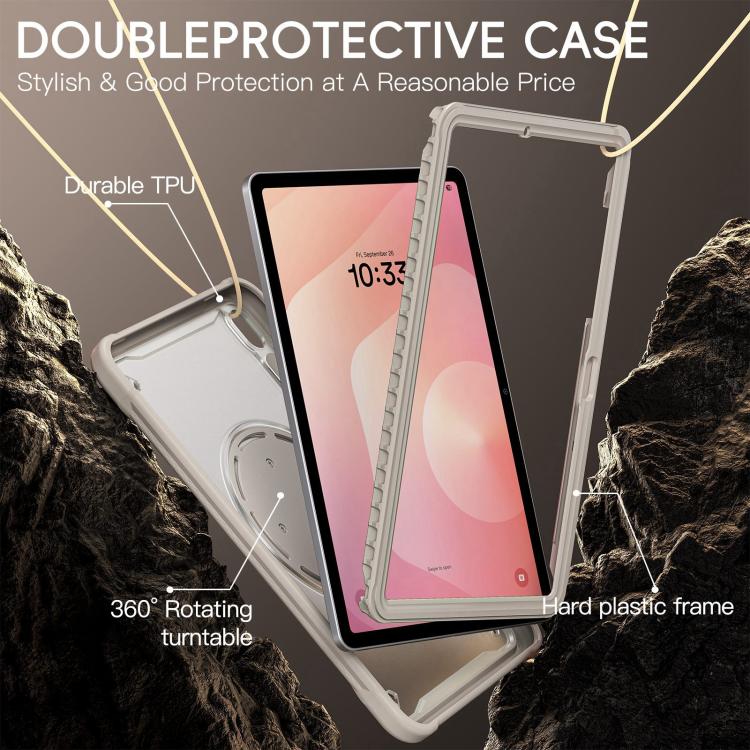 For Samsung Galaxy Tab S11 Powerful Sailor Ring Holder Heavy Duty Hybrid Tablet Case with Strap