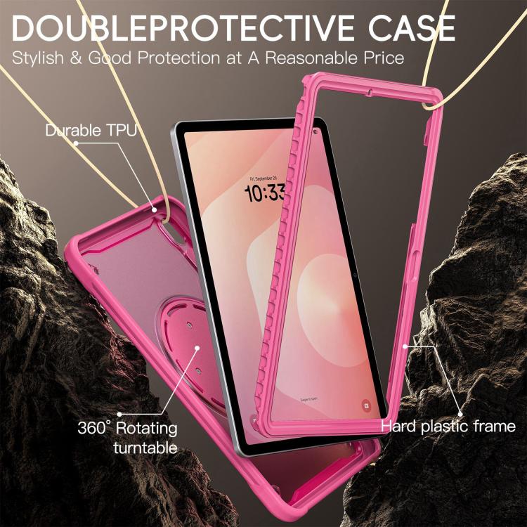 For Samsung Galaxy Tab S11 Powerful Sailor Ring Holder Heavy Duty Hybrid Tablet Case with Strap