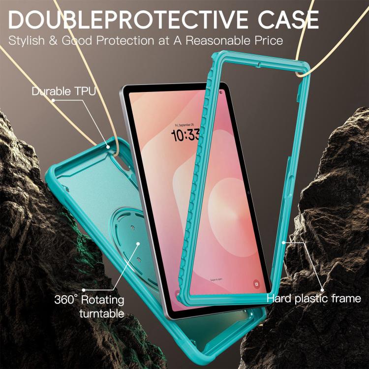 For Samsung Galaxy Tab S11 Powerful Sailor Ring Holder Heavy Duty Hybrid Tablet Case with Strap