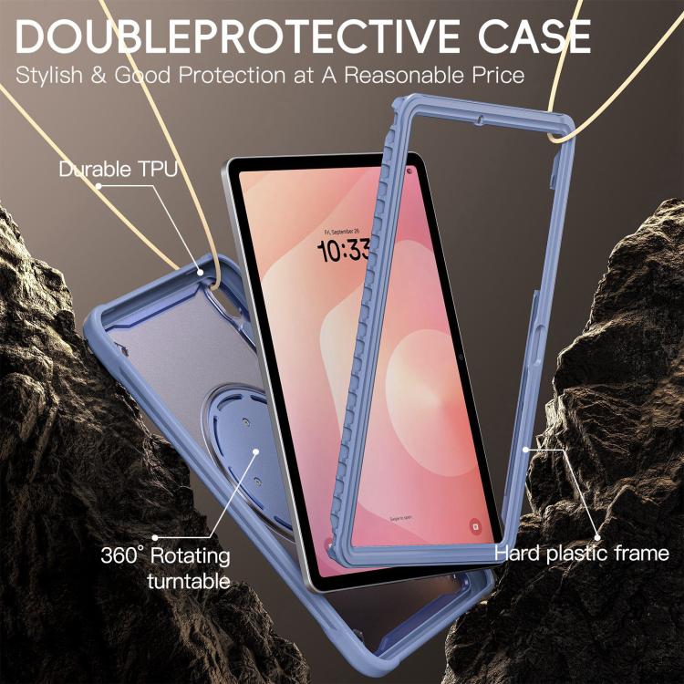 For Samsung Galaxy Tab S11 Powerful Sailor Ring Holder Heavy Duty Hybrid Tablet Case with Strap