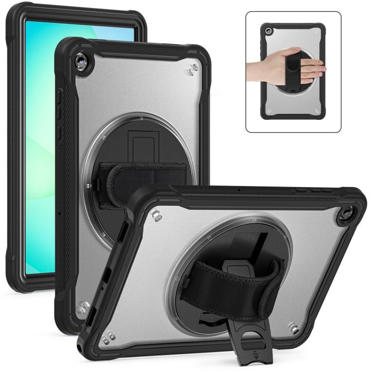 For Samsung Galaxy Tab A11+ Heavy Duty Hybrid Tablet Case with Hand Grip & Strap