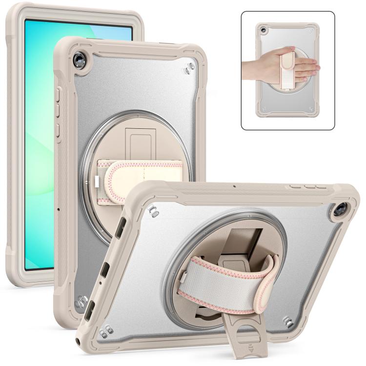 For Samsung Galaxy Tab A11+ Heavy Duty Hybrid Tablet Case with Hand Grip & Strap
