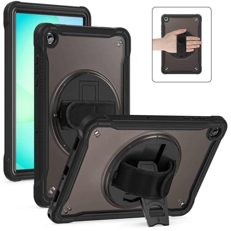 For Samsung Galaxy Tab A11+ Heavy Duty Hybrid Tablet Case with Hand Grip & Strap